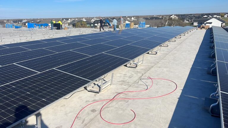 Solar System Array for Green Renewable Energy Credits